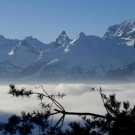 Sunny And Spacious In Faigaux In Situated In Quiet Area With Magnificent Mountain Views Veysonnaz