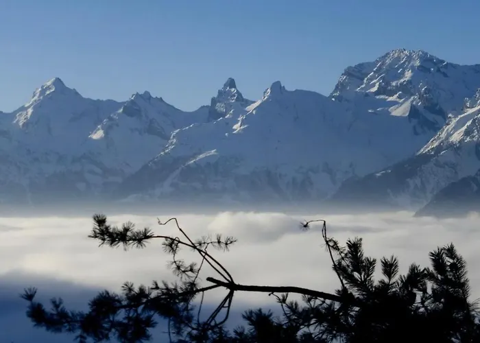 Sunny And Spacious In Faigaux In Situated In Quiet Area With Magnificent Mountain Views Veysonnaz